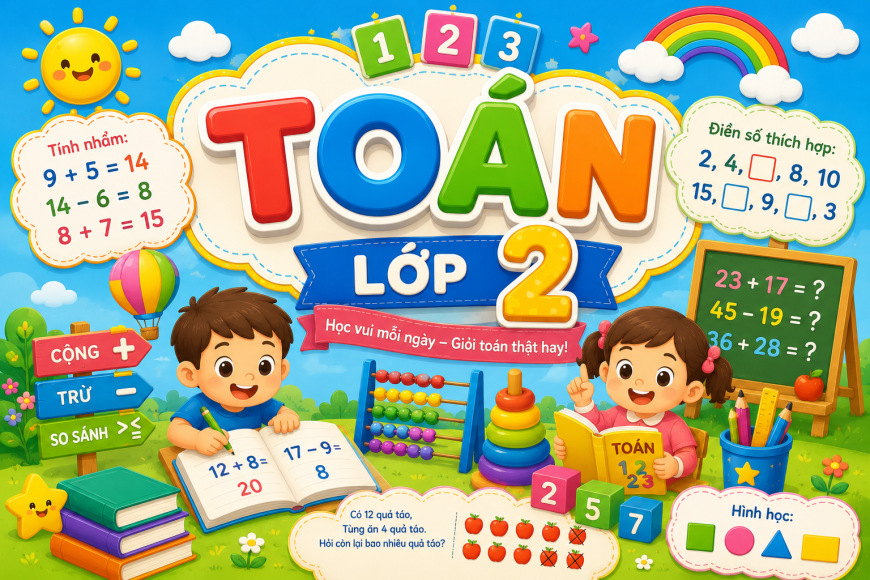 TOÁN CƠ BẢN VÀ NÂNG CAO LỚP 2