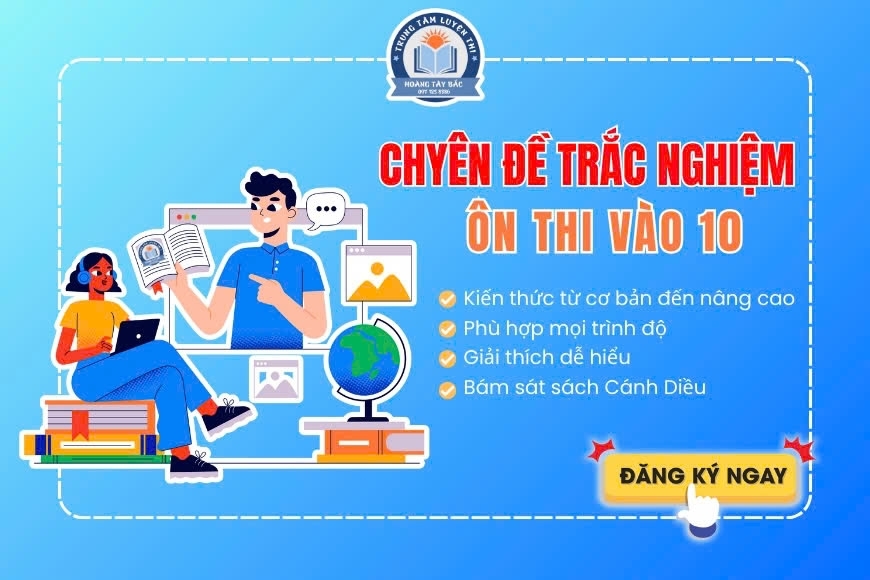 Chuyên đề trắc nghiệm ôn thi vào 10