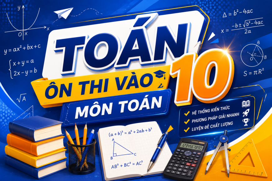 ÔN THI VÀO VÀO LỚP 10 MÔN TOÁN