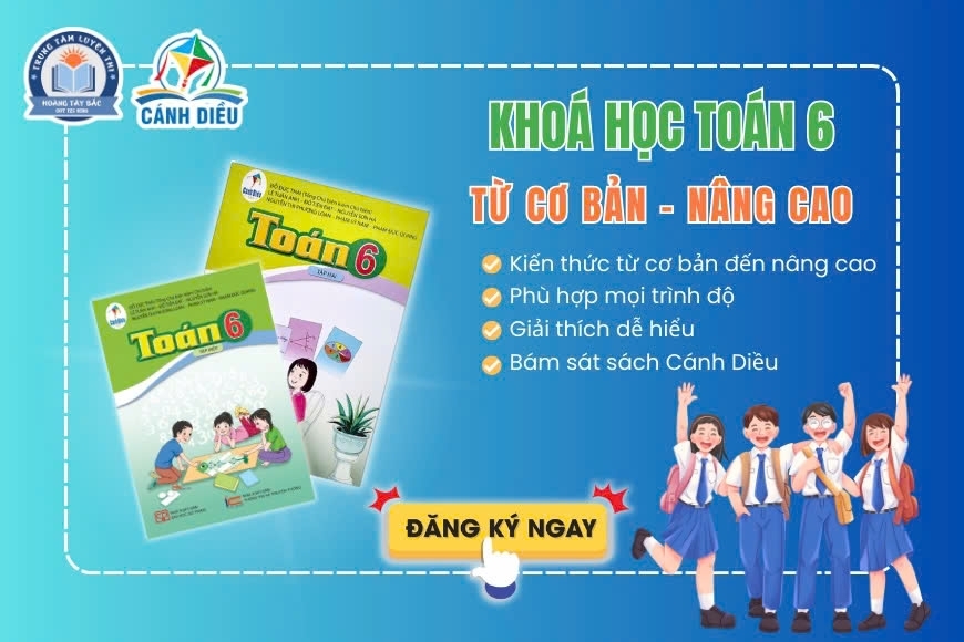 Toán lớp  6  (Sách cánh diều)