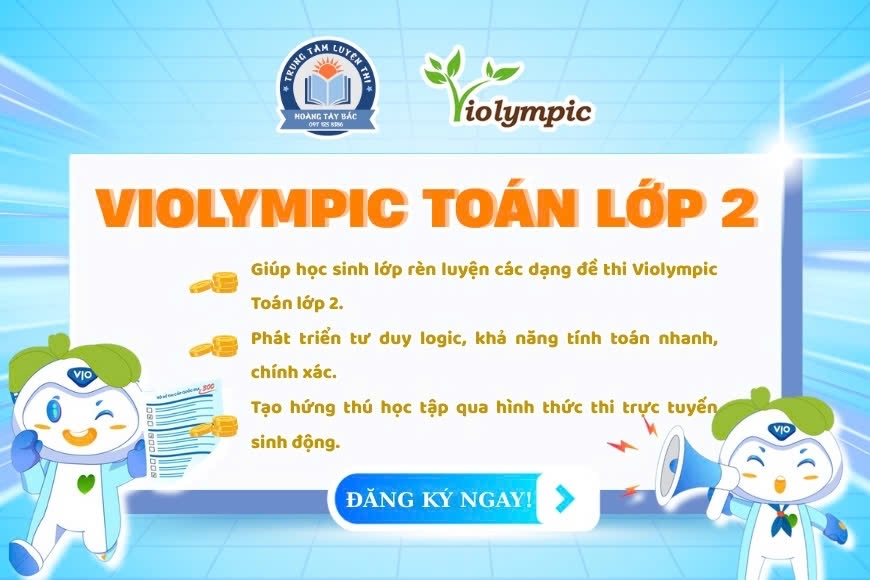 Violympic Toán lớp 2