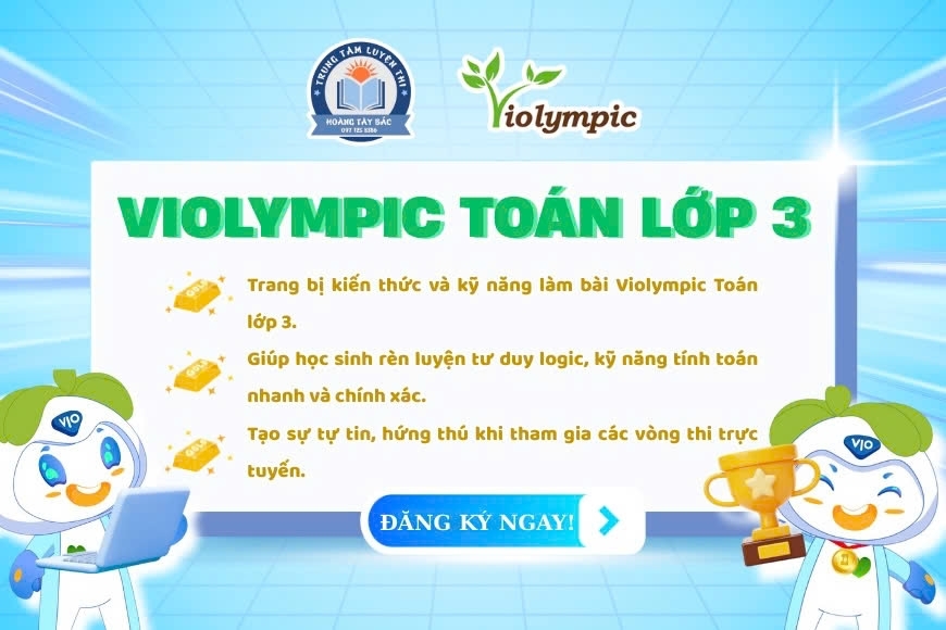 Violympic Toán lớp 3