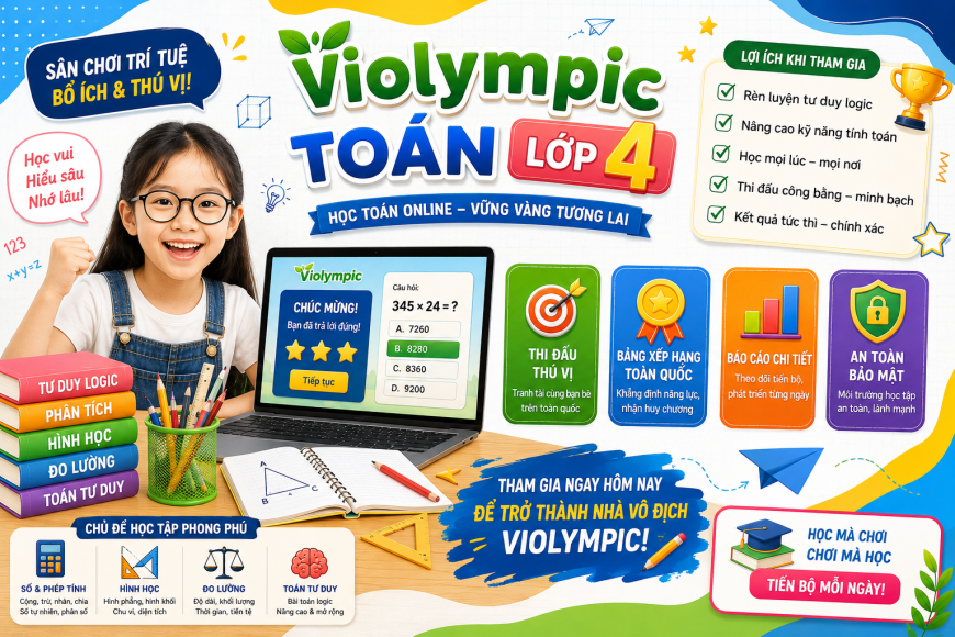 Violympic Toán lớp 4